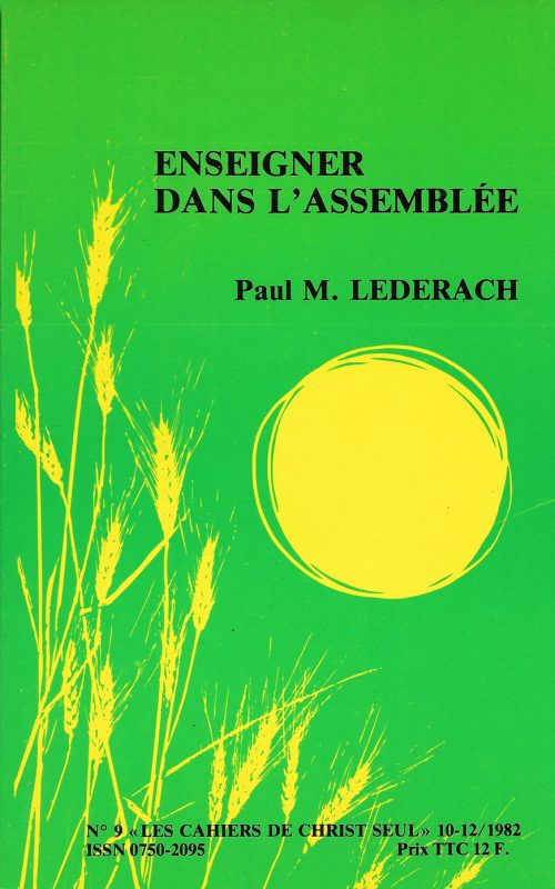 Enseigner dans l’Assemblée